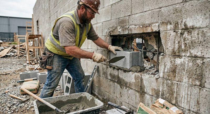 Block Wall Repair in Broward County, FL