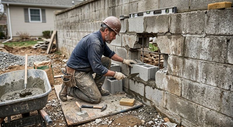 Block Wall Repair in Lake Worth, FL