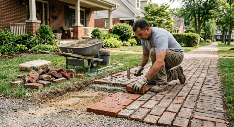 Brick Flatwork Repair in Hollywood, FL
