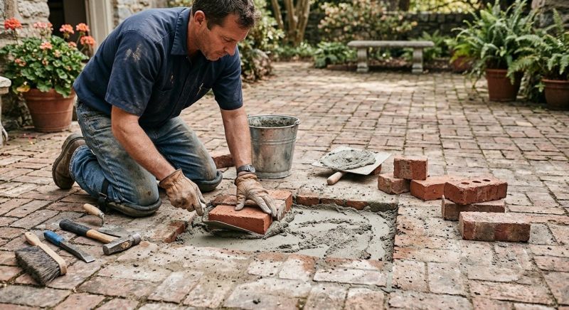 Brick Floor Repair in Boca Raton, FL