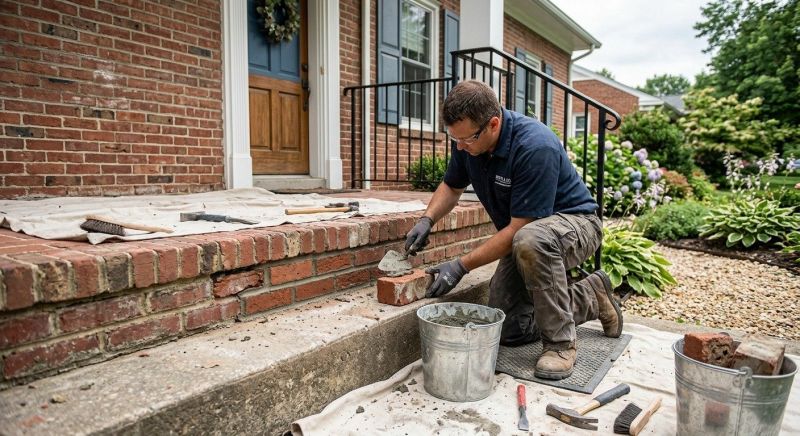 Brick Stairs Repair in Boca Raton, FL