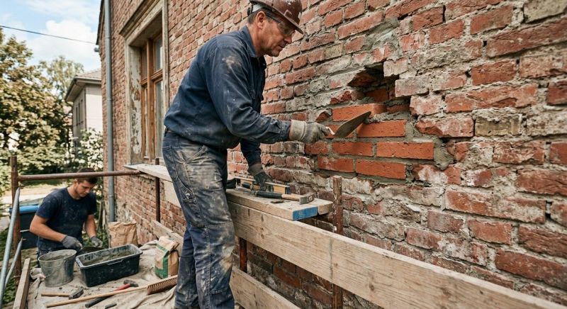 Brick Wall Repair in Hallandale, FL