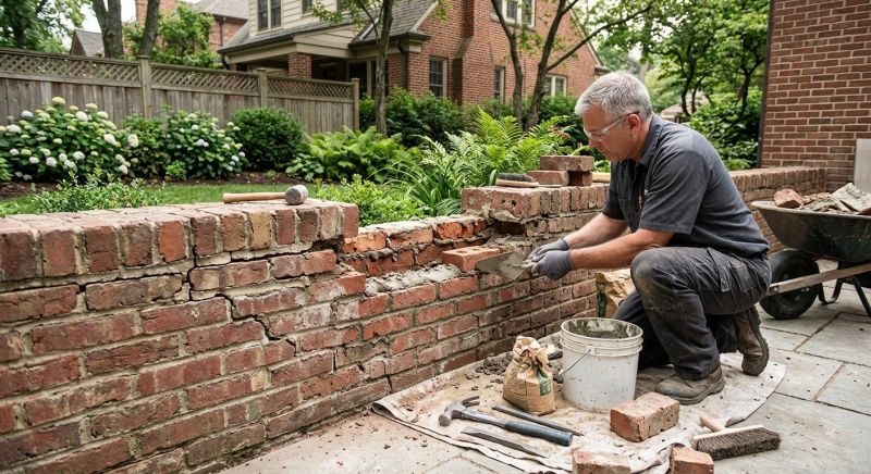 Brick Wall Repair in Boca Raton, FL