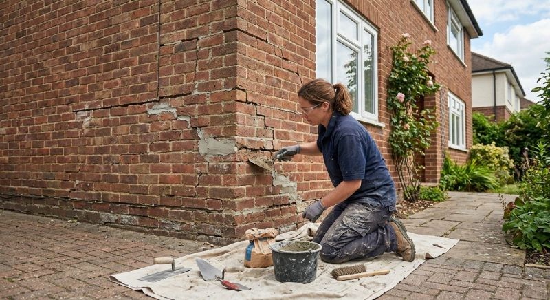 Brick Wall Repair in Pompano Beach, FL