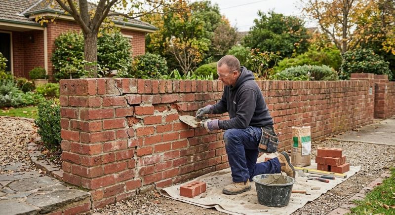 Brick Wall Repair in Pompano Beach, FL