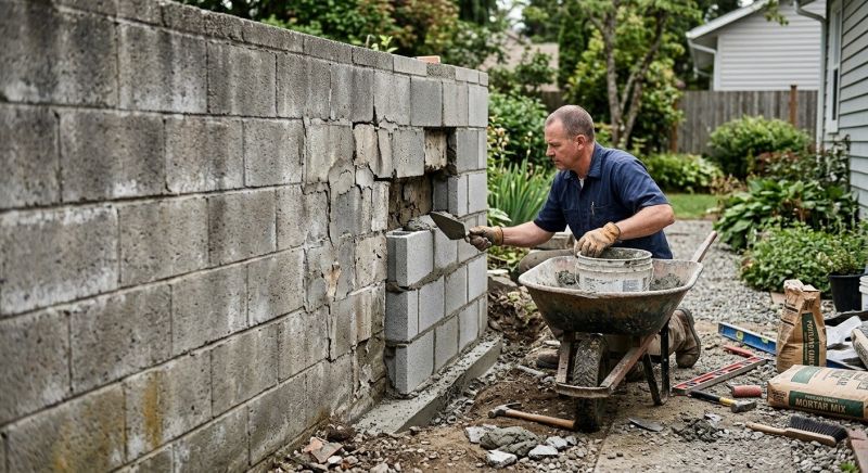 Cinder Block Repair in Boca Raton, FL