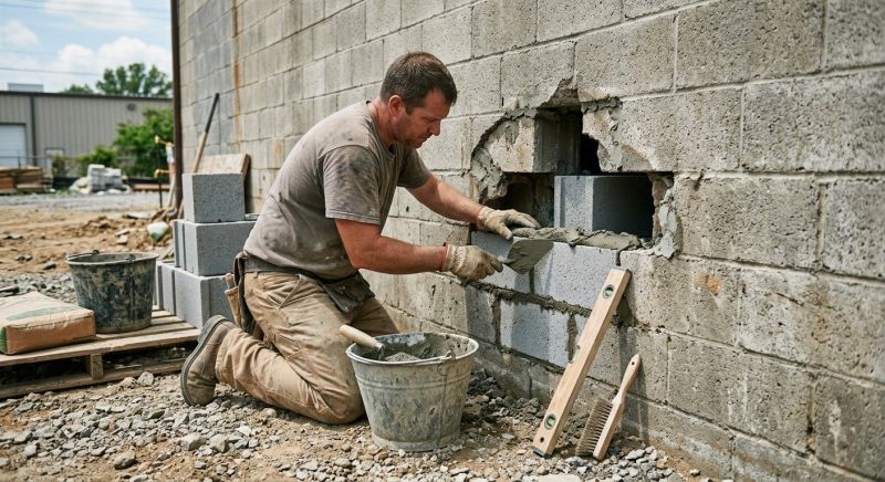 Cinder Block Repair in Boca Raton, FL