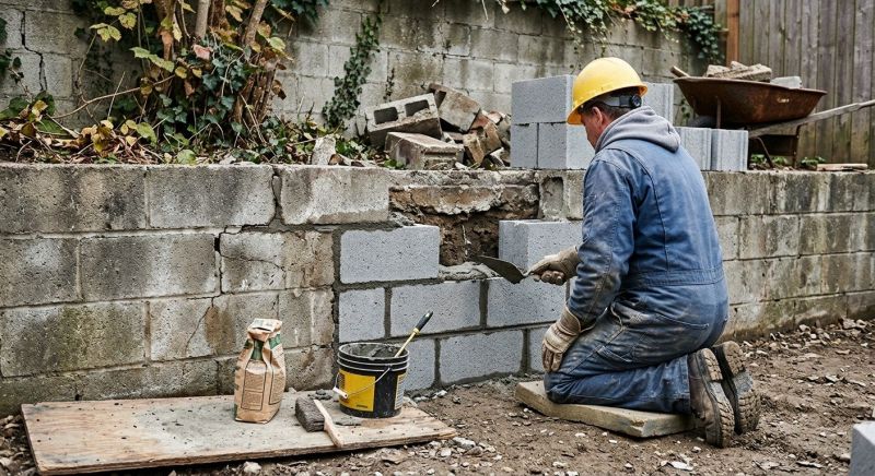 Concrete Block Repair in Delray Beach, FL