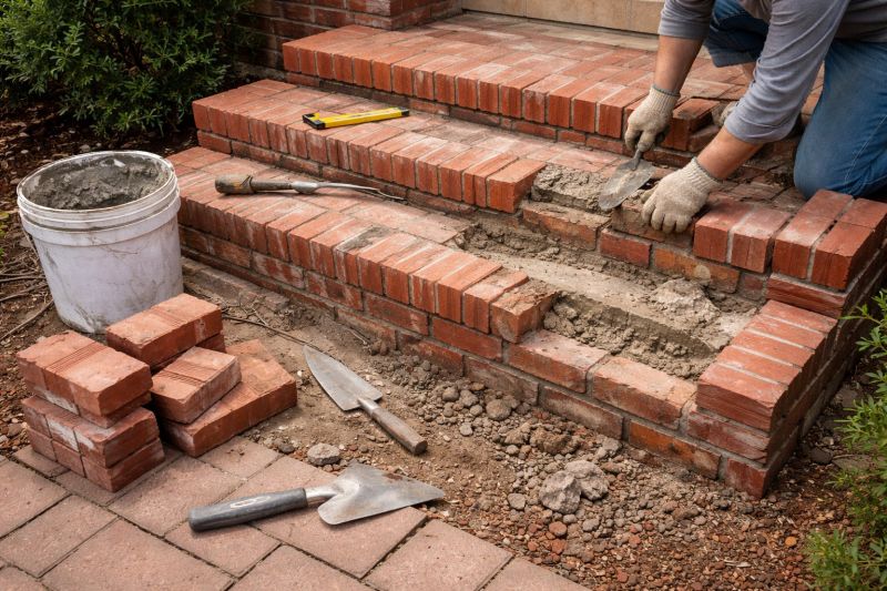Porch Brick Repair in Boca Raton, FL
