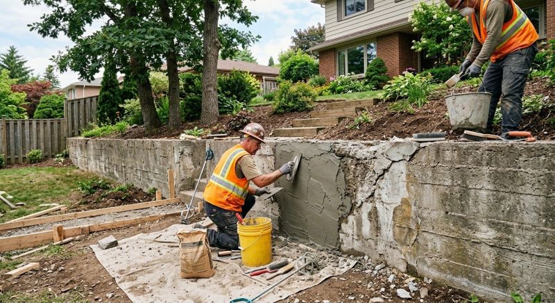 Retaining Wall Repair in Boynton Beach, FL