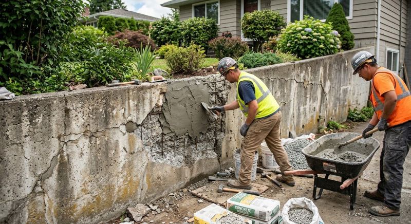 Retaining Wall Repair in Boca Raton, FL