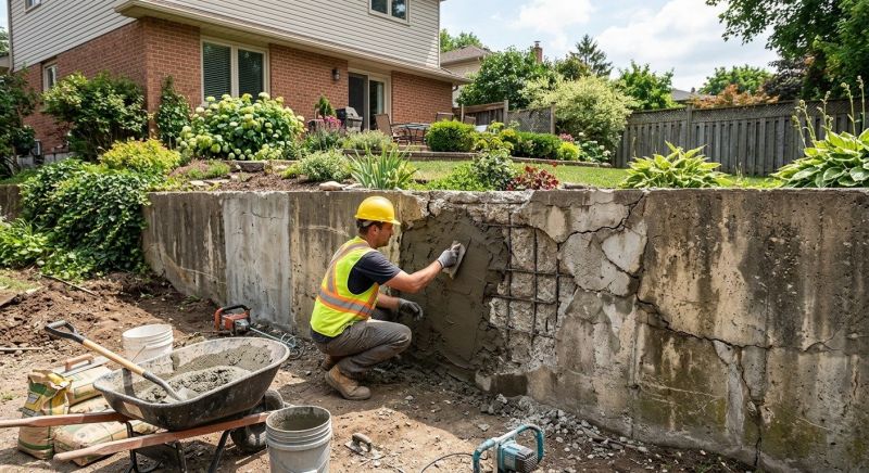Retaining Wall Repair in Pompano Beach, FL