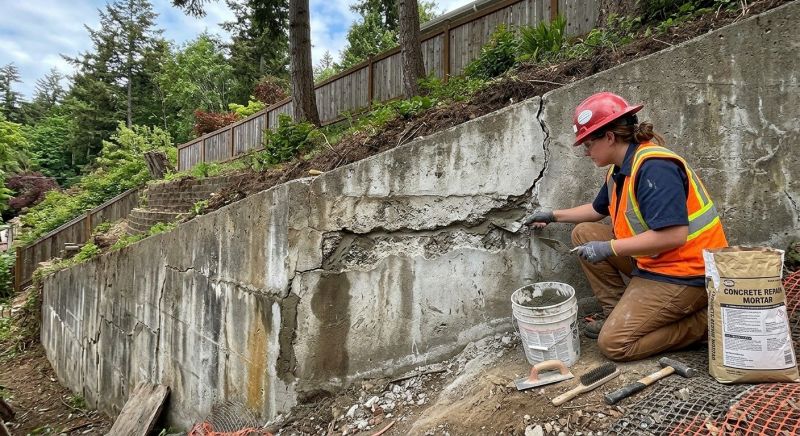 Retaining Wall Repair in Pompano Beach, FL