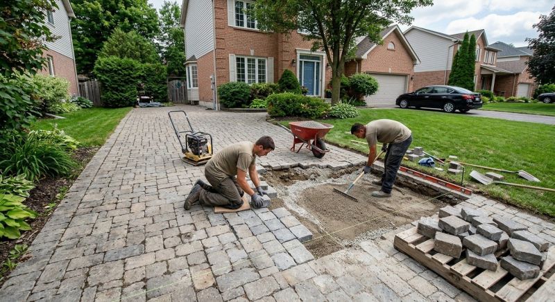 Stone Driveway Repair in Boca Raton, FL