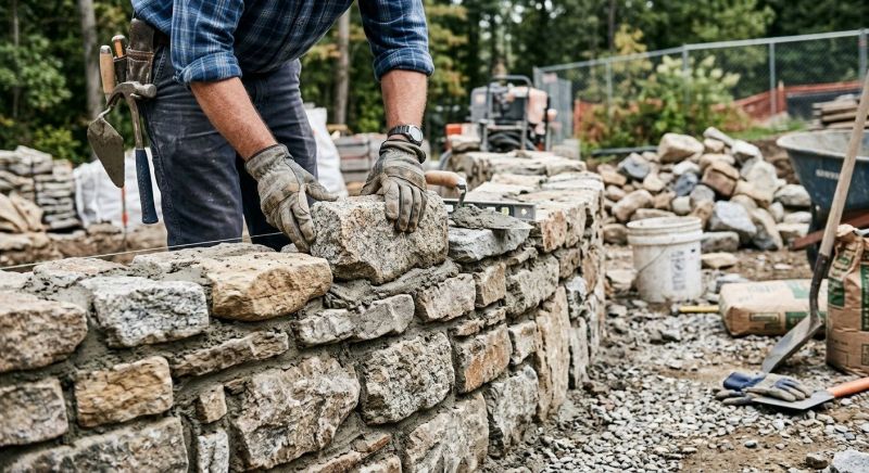 Stone Masonry Installation in Boca Raton, FL